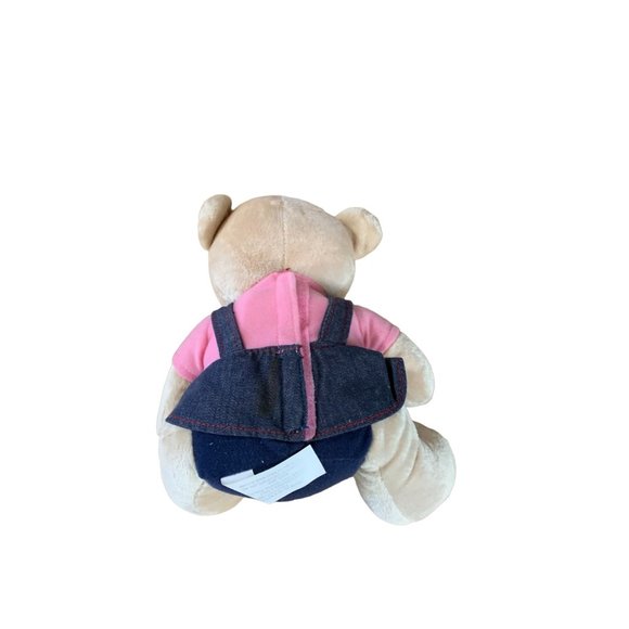 Caltoy Plush Bear Plush Stuffed Animal Toy Bear Interactive Talking Press Circle - Picture 3 of 4